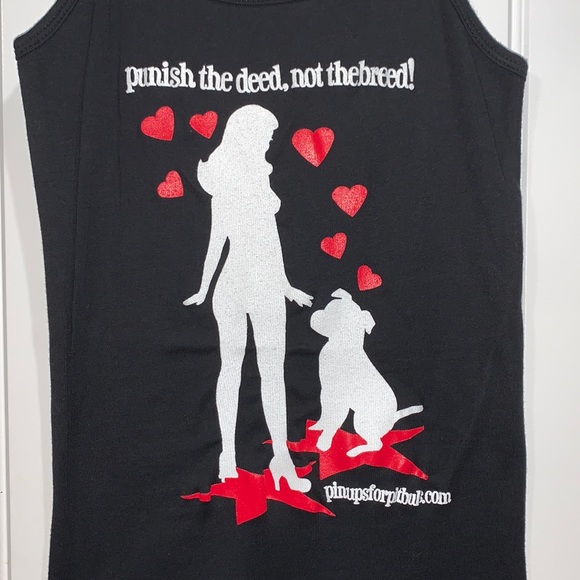 “Punish the deed, not the breed!” top - Picture 2 of 2